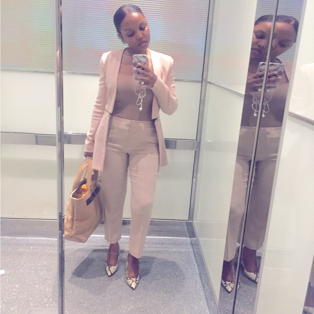 Bcbgmaxazria Blazerjacket Blush Pink